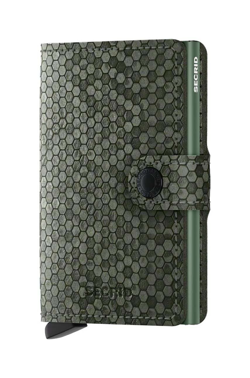 Secrid  Kožená peněženka  Miniwallet Hexagon Green