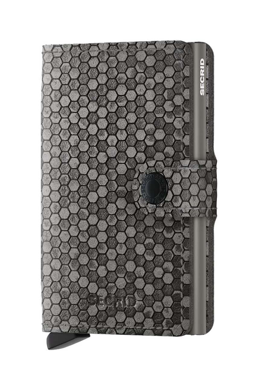 Secrid  Kožená peněženka  Miniwallet Hexagon Grey