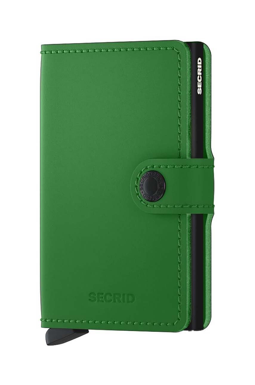 Secrid  Kožená peněženka  Miniwallet Matte Bright Green