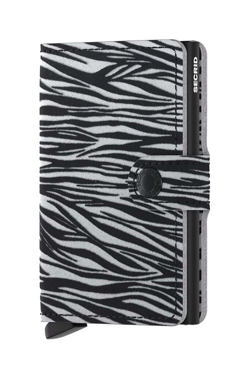 Secrid  Kožená peněženka  Miniwallet Zebra Light Grey