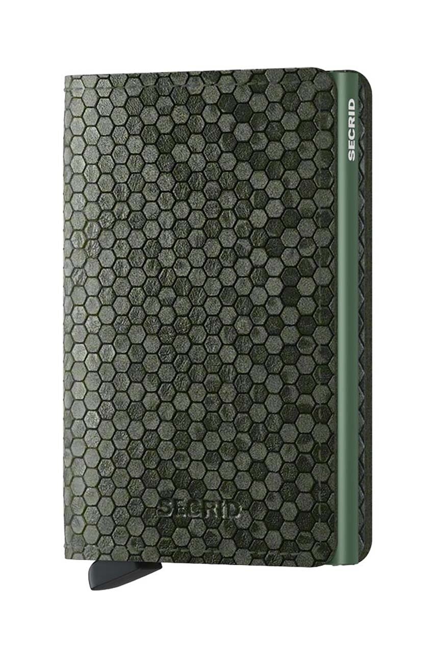 Secrid  Kožená peněženka  Slimwallet Hexagon Green