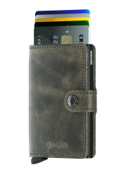 Secrid speciální kožená peněženka Mini Wallet Vintage Olive