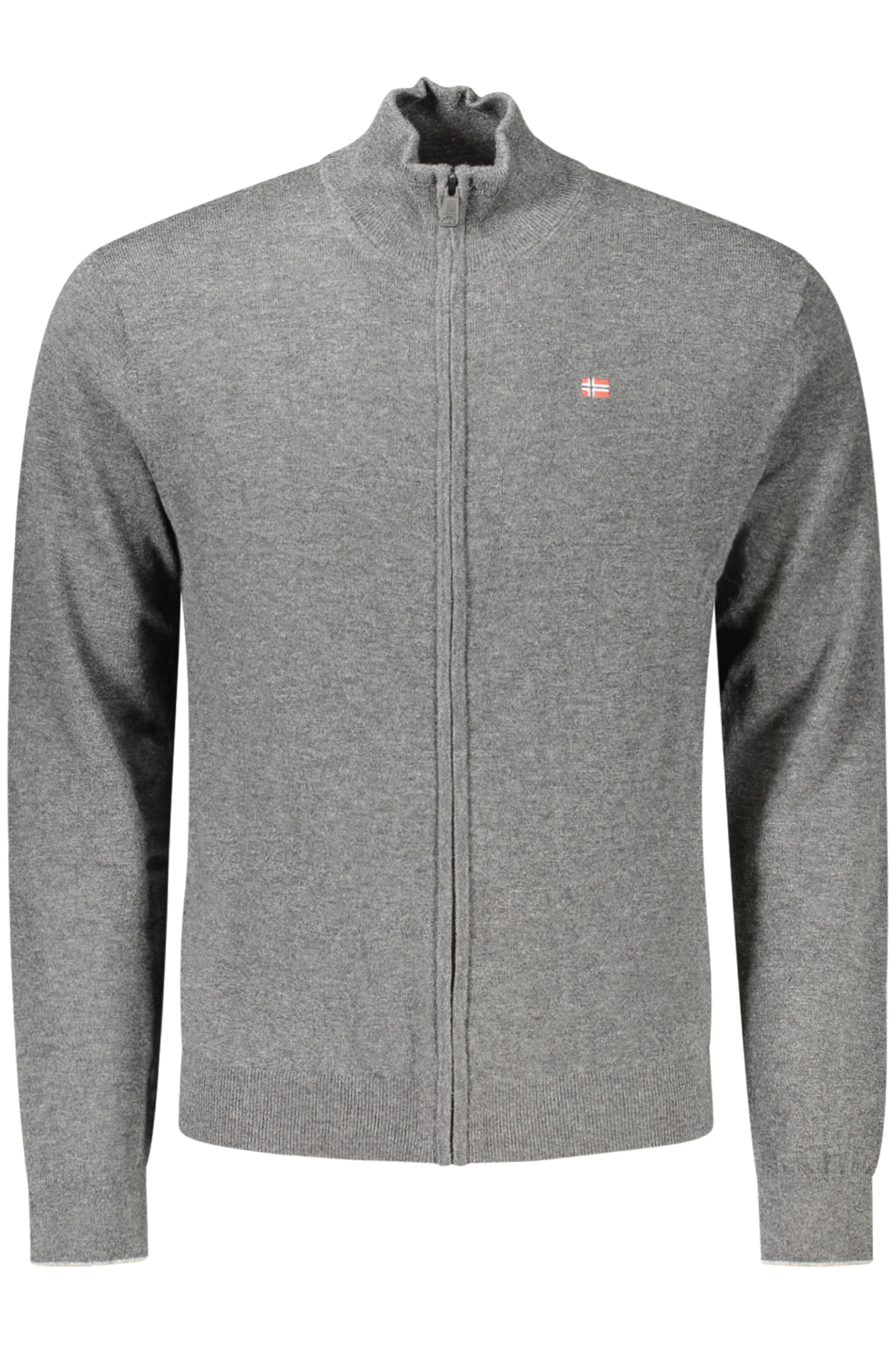 Šedý pánský cardigan Napapijri