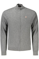 Šedý pánský cardigan Napapijri