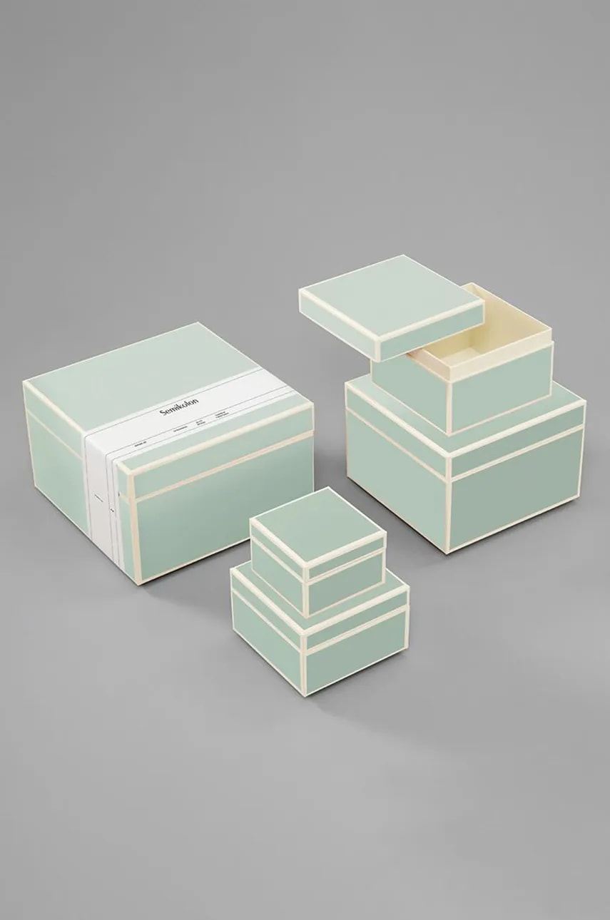 Semikolon  Sada úložných boxů  Heritage Line 5-pack