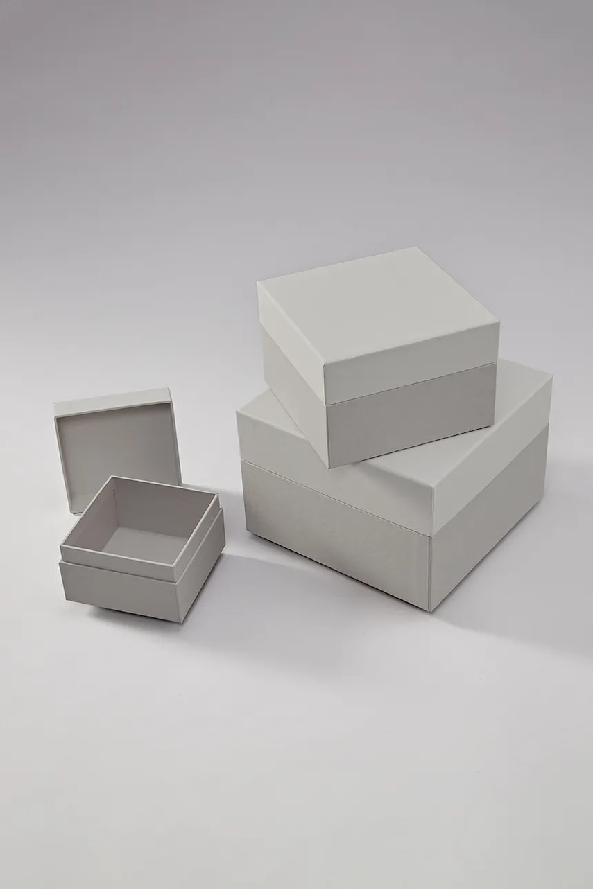 Semikolon  Sada úložných boxů  Natural Affair 3-pack