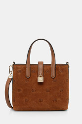 Semišová kabelka Karl Lagerfeld K/AUTOGRAPH