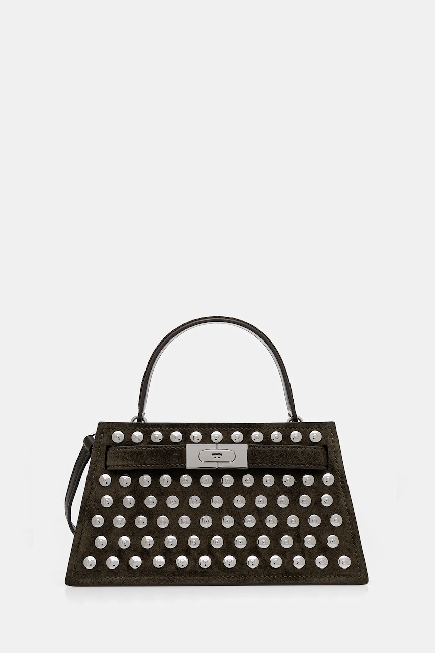 Semišová kabelka Tory Burch Lee Radziwill