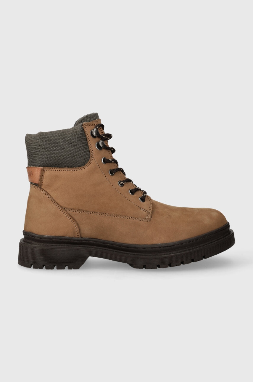 Semišové boty Pepe Jeans HARRY BOOT