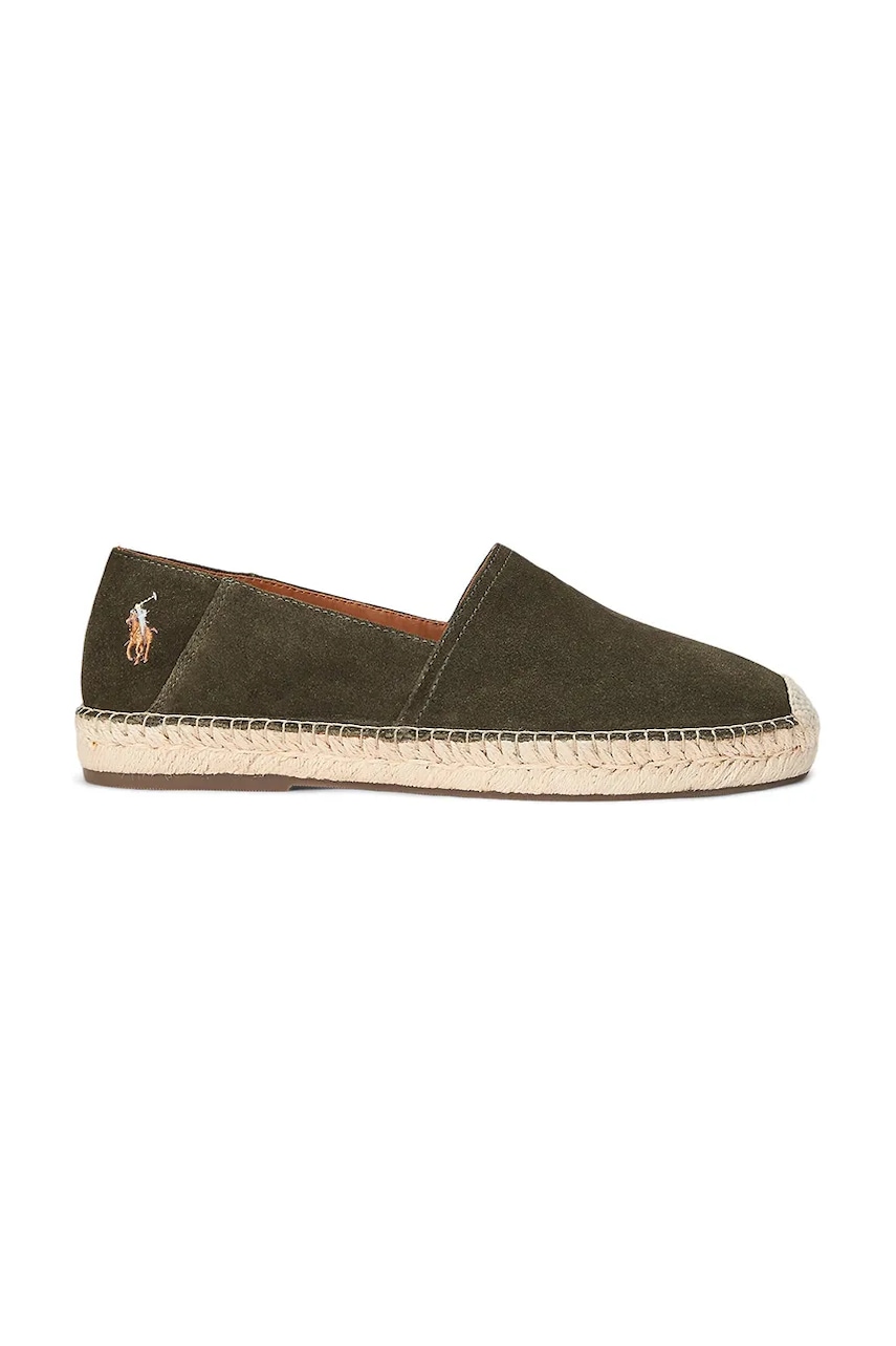 Semišové espadrilky Polo Ralph Lauren Cevio Slip