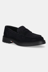 Semišové mokasíny Tommy Hilfiger HILFIGER COMFORT LWT SDE LOAFER