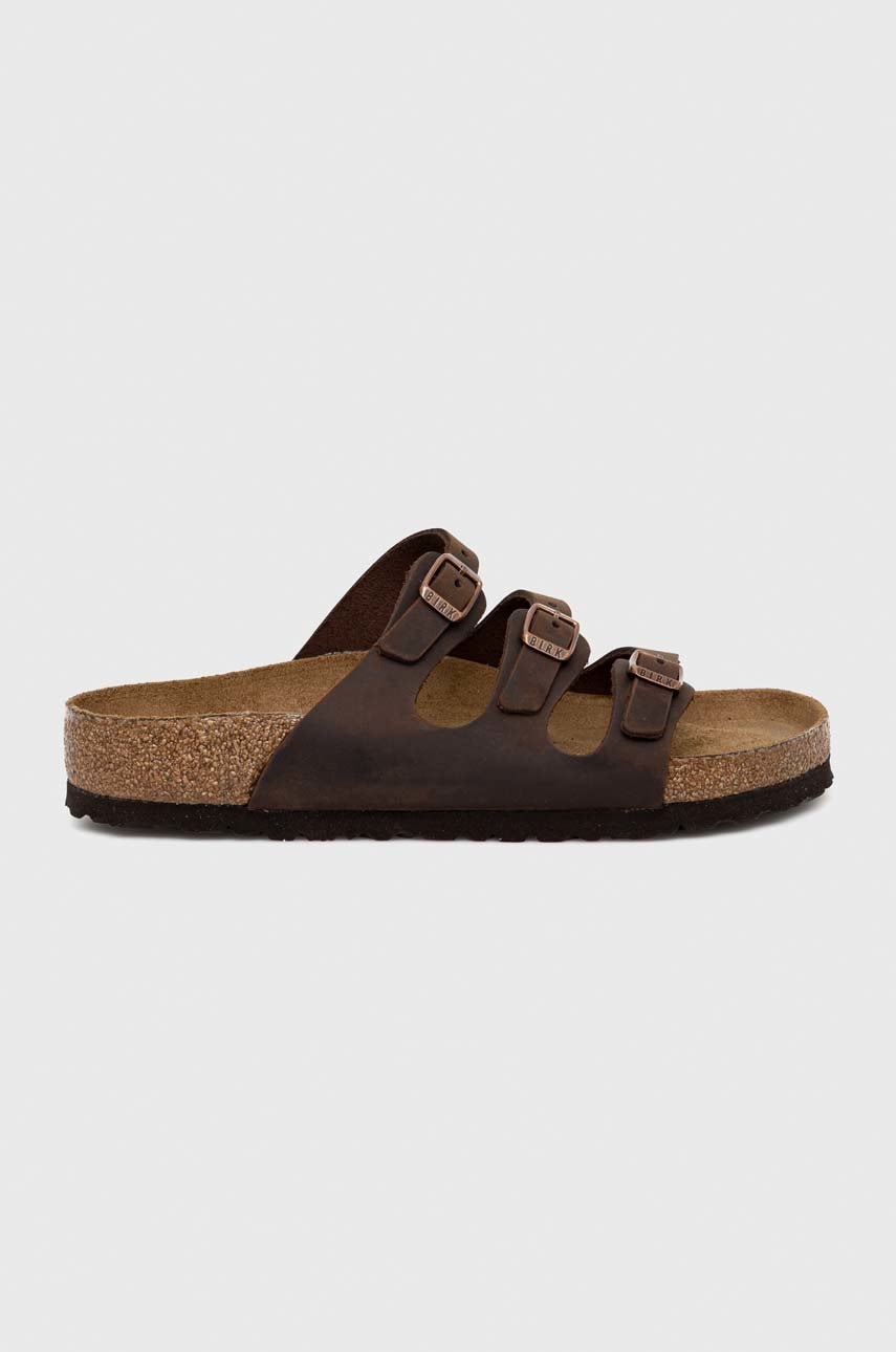 Semišové pantofle Birkenstock FLORIDA