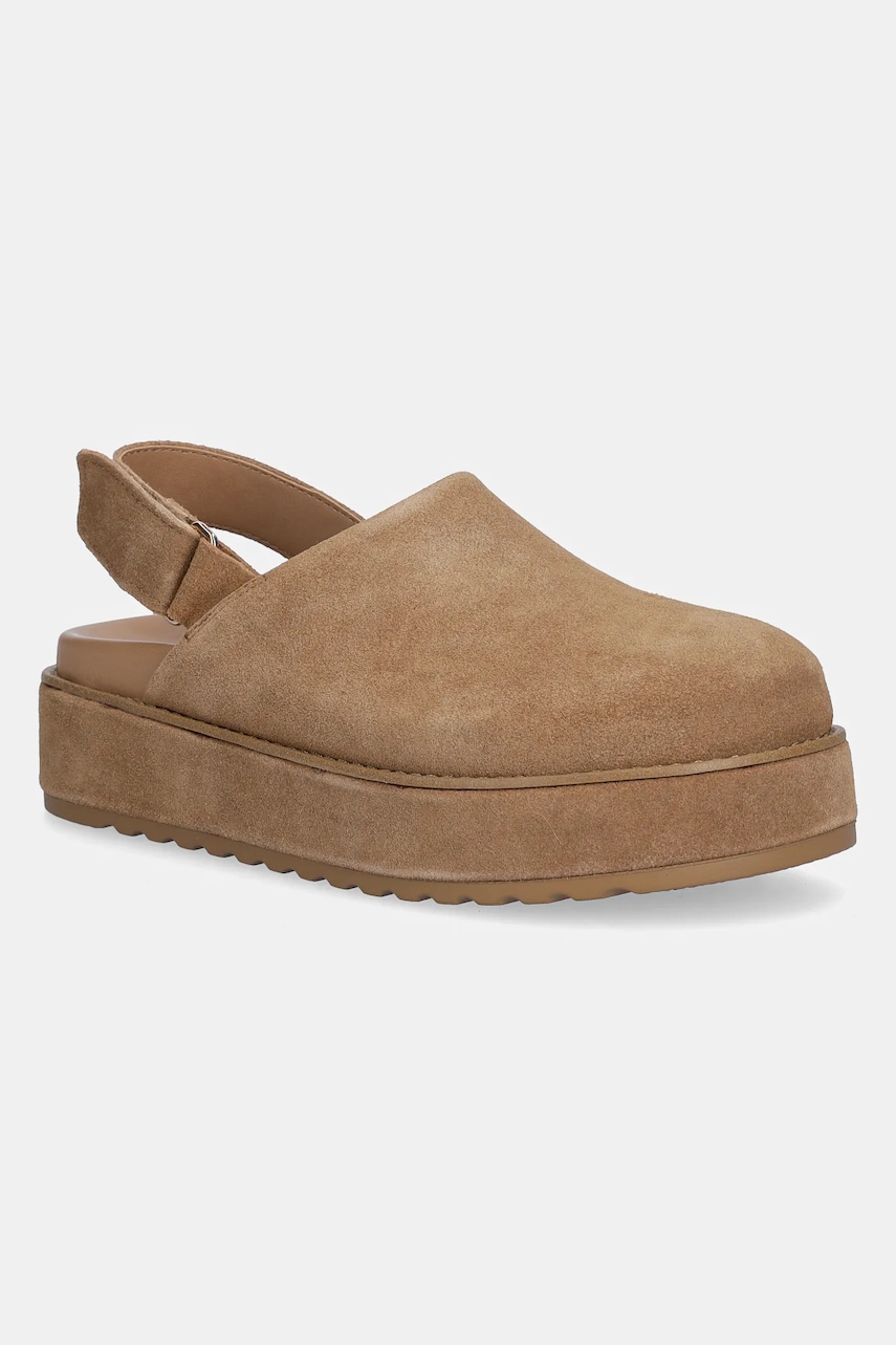 Semišové pantofle Steve Madden Mellow