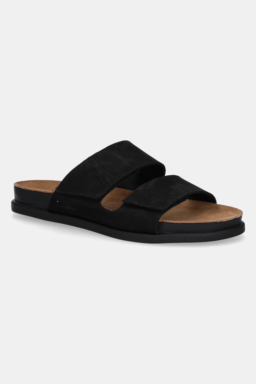 Semišové pantofle Vagabond Shoemakers 5992-150-20 pánské, černá barva, 5992-150-20