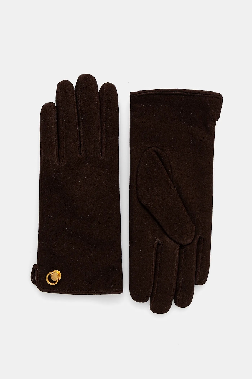 Semišové rukavice Gianni Chiarini