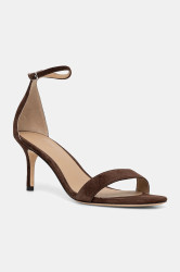 Semišové sandály Lauren Ralph Lauren Allie Mid hnědá barva, 802959175011