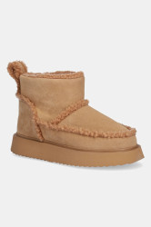 Semišové sněhule Inuikii Shearling Micro
