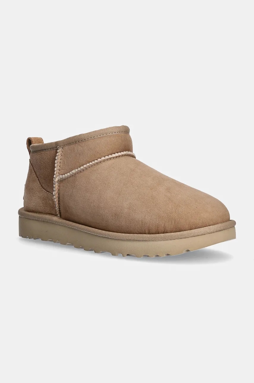 Semišové sněhule UGG W Classic Ultra Mini
