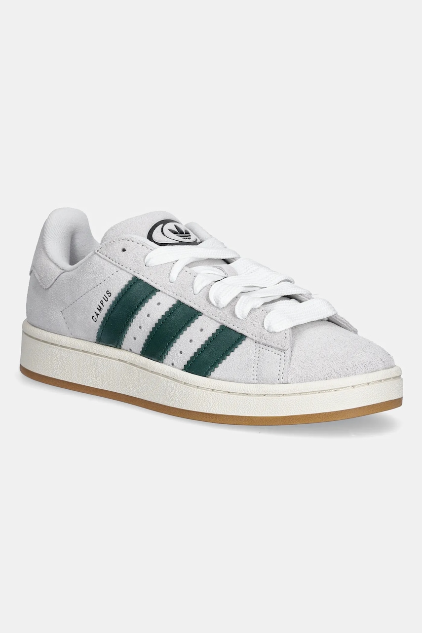 Semišové tenisky adidas Originals Campus 00S šedá barva, JR1647