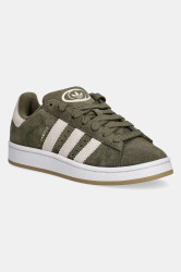 Semišové tenisky adidas Originals CAMPUS 00s zelená barva, JR6172