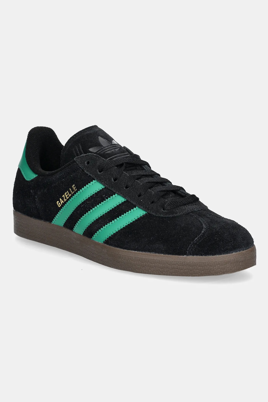 Semišové tenisky adidas Originals Gazelle černá barva, JH5394
