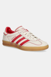 Semišové tenisky adidas Originals Gazelle Indoor béžová barva, JS1402