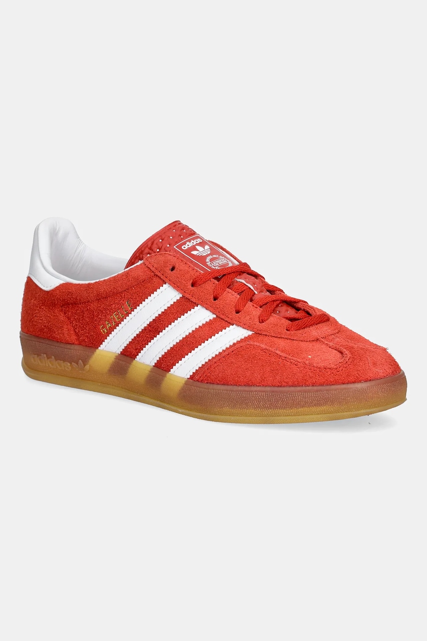 Semišové tenisky adidas Originals Gazelle Indoor HQ8718