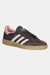 Semišové tenisky adidas Originals Handball Spezial dámské, hnědá barva, JR0852