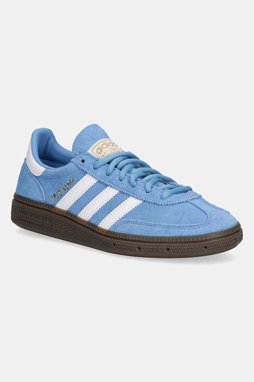 Semišové tenisky adidas Originals HANDBALL SPEZIAL modrá barva, JI2902