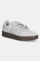 Semišové tenisky adidas Originals Samba XLG šedá barva, JI3188