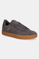 Semišové tenisky adidas Vl Court 3.0 pánské, šedá barva, IH8910