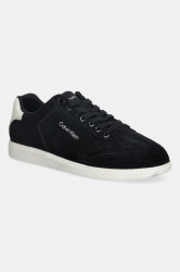 Semišové tenisky Calvin Klein LOW CUPSOLE LACEUP SU
