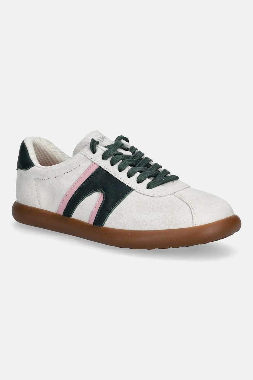 Semišové tenisky Camper Pelotas Soller dámské, béžová barva, K201608-018