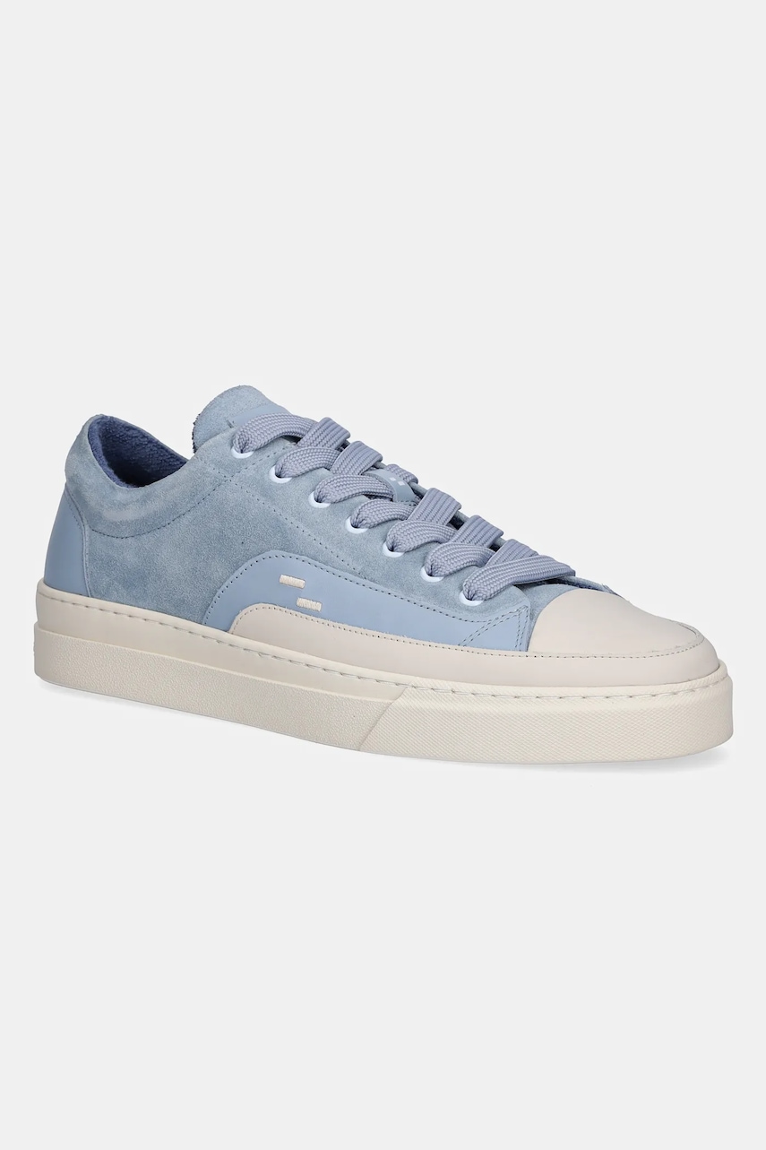Semišové tenisky Filling Pieces Riviera Mix pánské, modrá barva, 90225071900