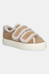 Semišové tenisky Inuikii Shearling Low Velcro