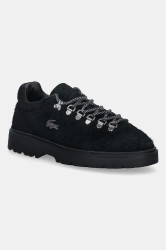 Semišové tenisky Lacoste Baseshot Winter Sneakers pánské, tmavomodrá barva, 50SMA0046
