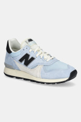 Semišové tenisky New Balance 475 modrá barva, U475PB
