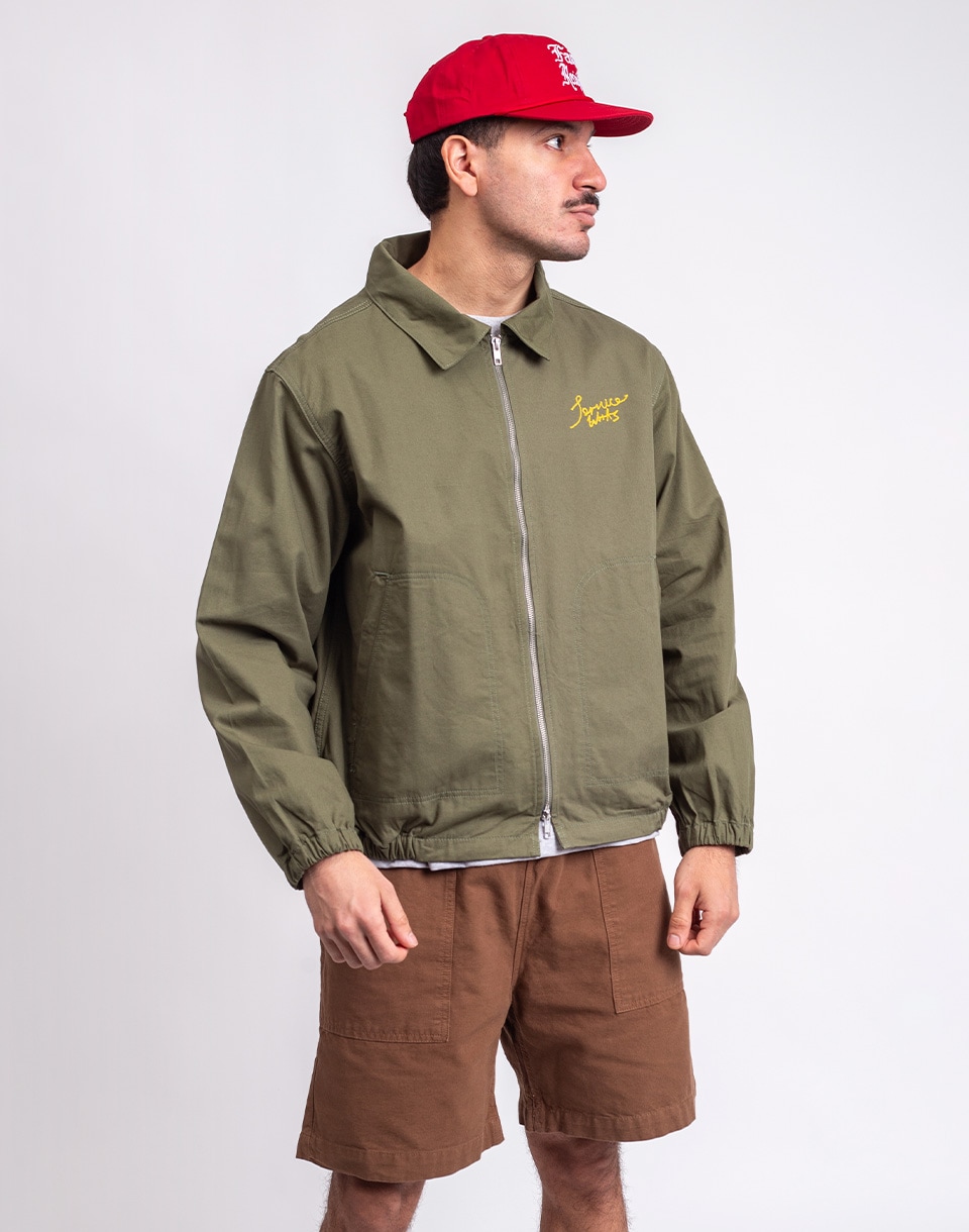 Service Works Twill Work Jacket OLIVE M