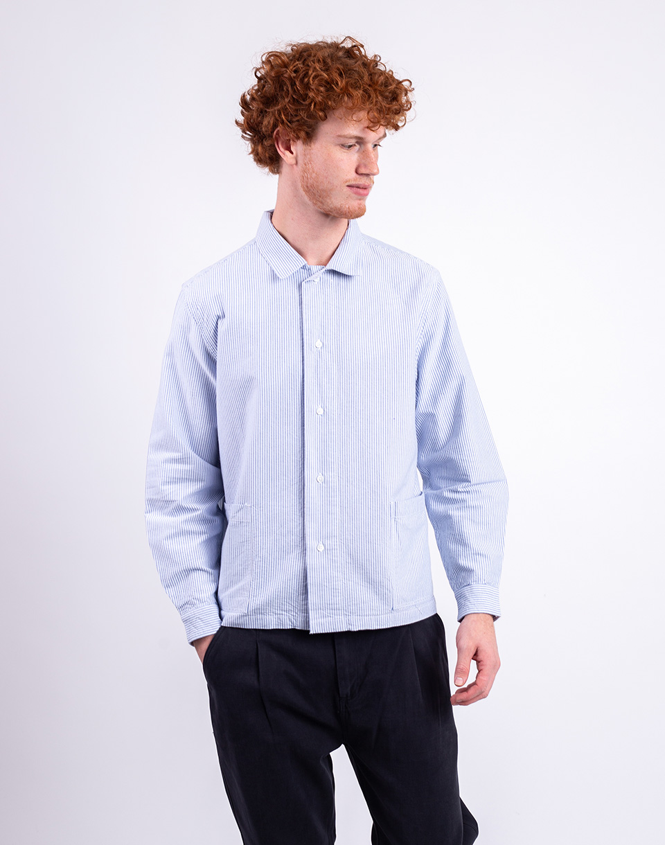 Service Works Waiter Shirt OXFORD STRIPE M