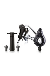 Servírovací sada na víno Vacu Vin Air Deluxe 14,8 x 14,8 x 18,4 cm 5 elementów