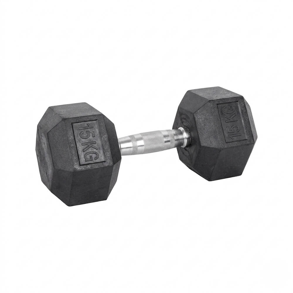Šestihranná činka inSPORTline Hexsteel 15 kg