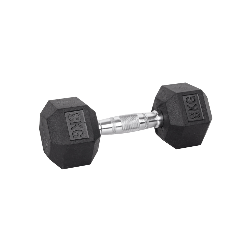 Šestihranná činka inSPORTline Hexsteel 8 kg