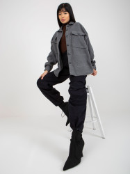 Shirt-DN-KS-4005.99P-dark gray