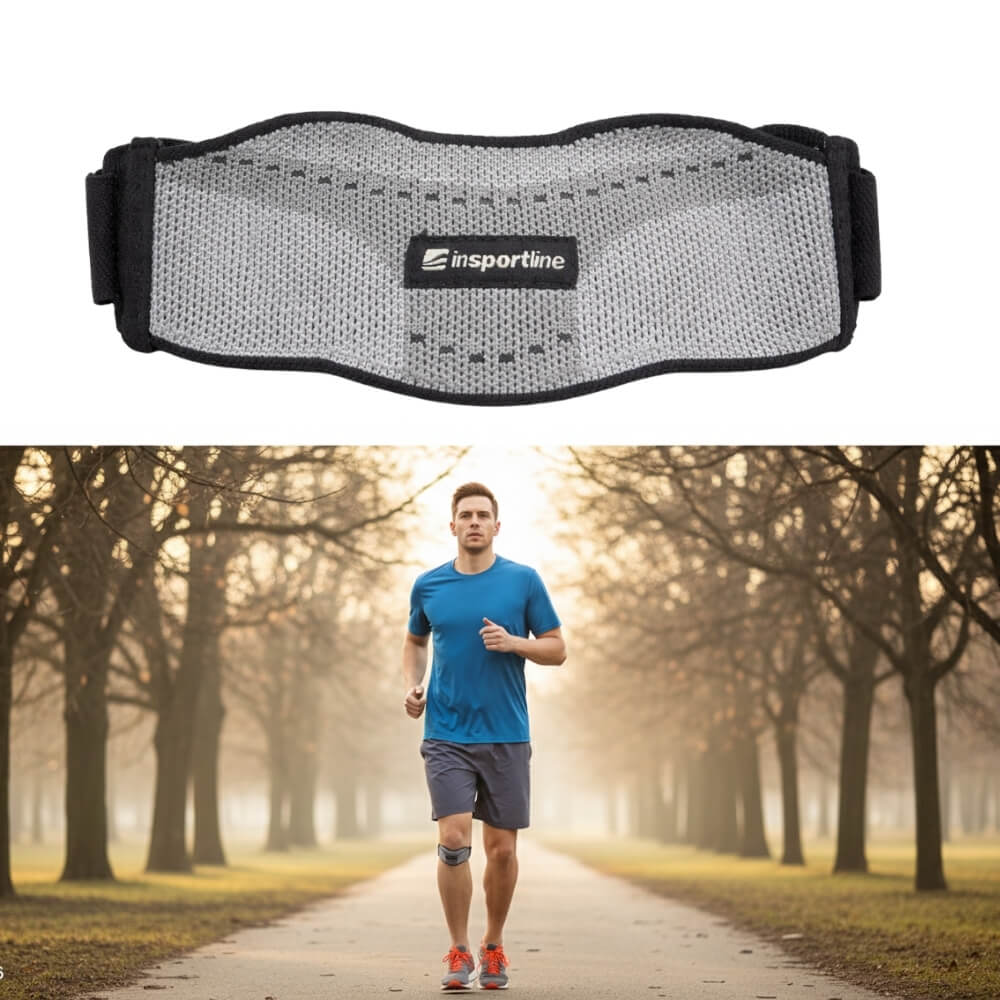 Silikonová patelární bandáž inSPORTline Neekono