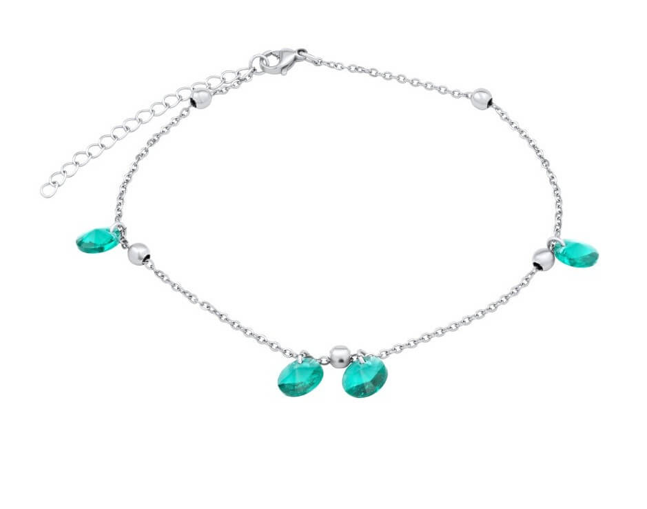 Silvego Ocelový řetízek na nohu Tricia KMM1756