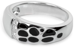 Silver Cat Stříbrný prsten s kubickými zirkony Colored stones SC010 54 mm