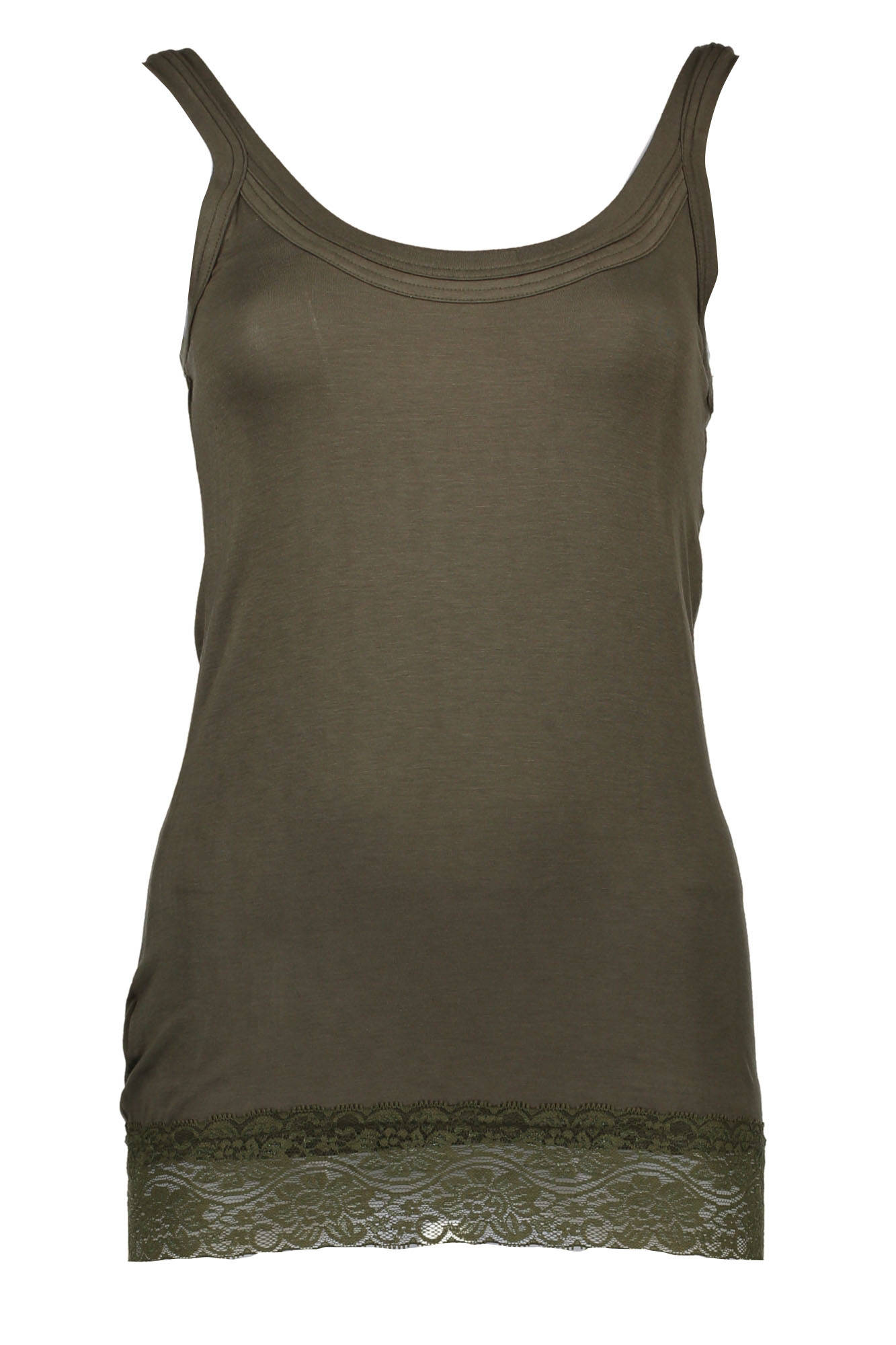 SILVIAN HEACH GREEN WOMAN TANK