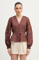 Silvian Heach košilová halenka dámská bavlněná AGRIN