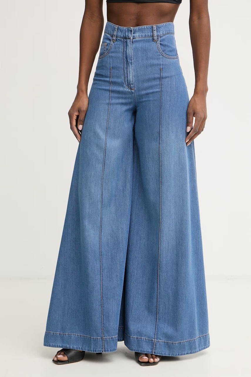Simona Corsellini  wide leg džíny dámské