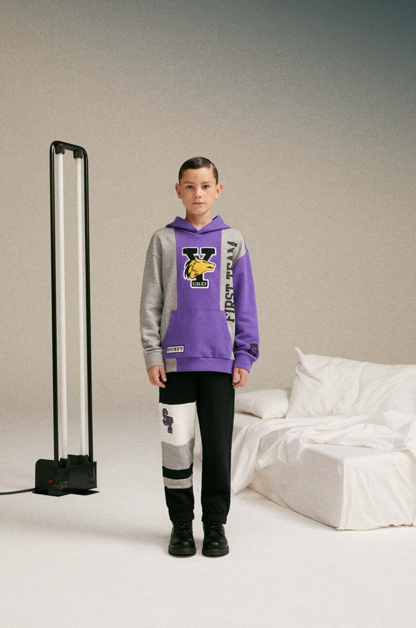 Sisley  Dětská bavlněná mikina